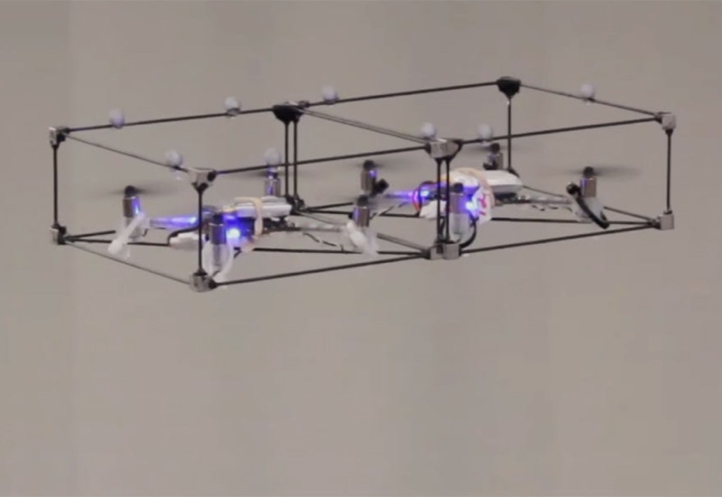 ModQuad – technology that allows drones assemble themselves