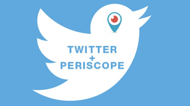 Twitter интегрируется с сервисом видеотрансляций Periscope