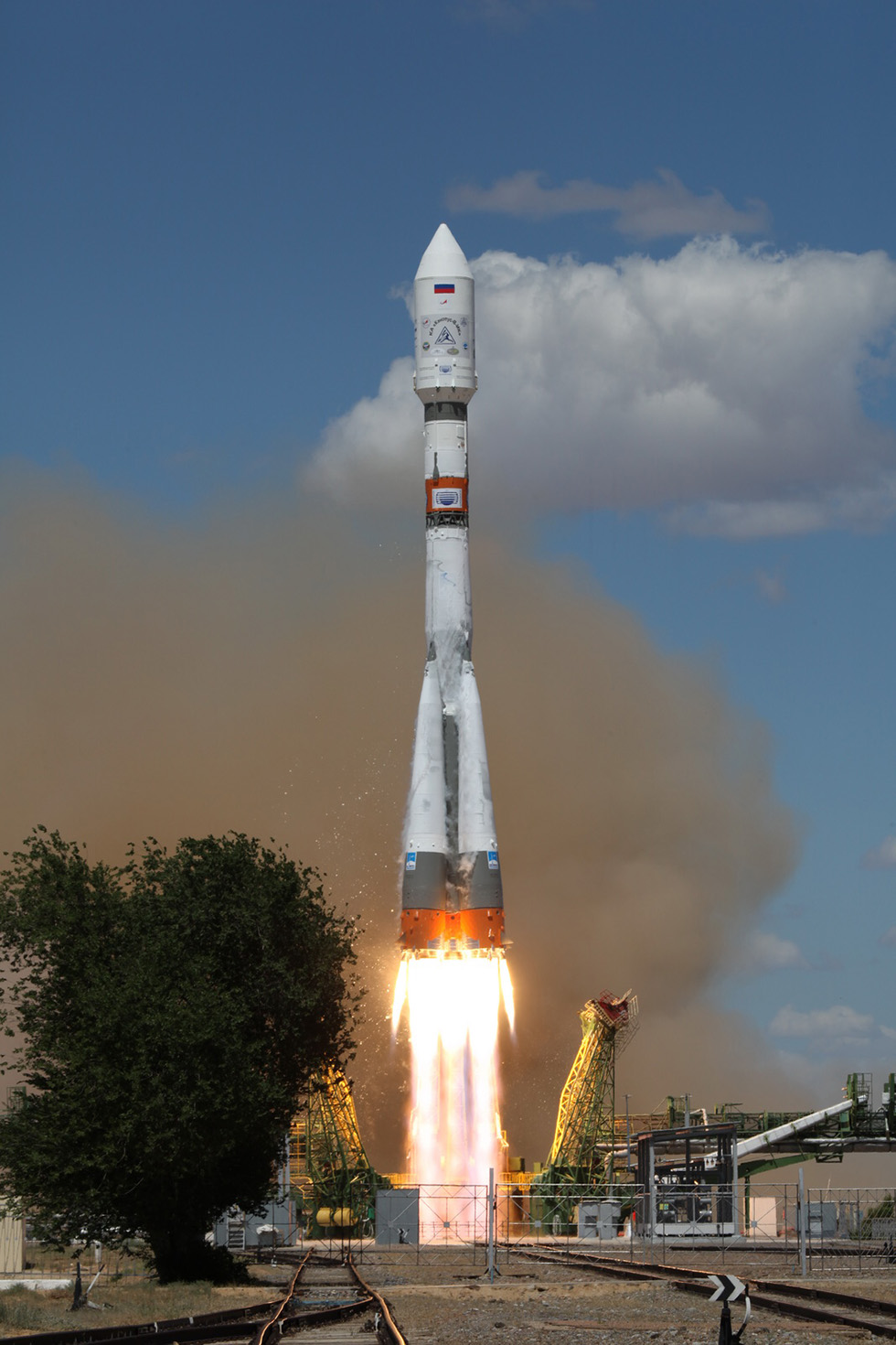 Рекордные 72 спутника вывел на орбиту «Союз-2.1а»