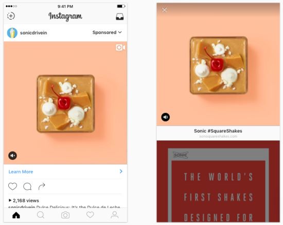 Instagram предлагает новые возможности для рекламодателей