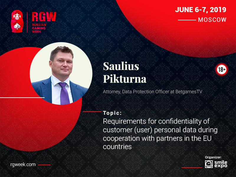 Attorney Saulius Pikturna at RGW: Is it legitimate to collect personal data of EU citizens?