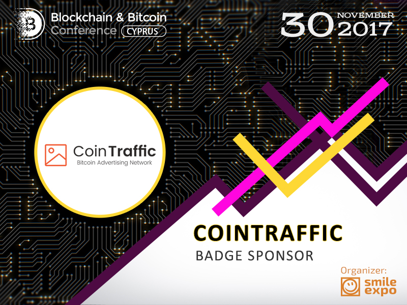 Blockchain & Bitcoin Conference Cyprus to be held with support of CoinTraffic