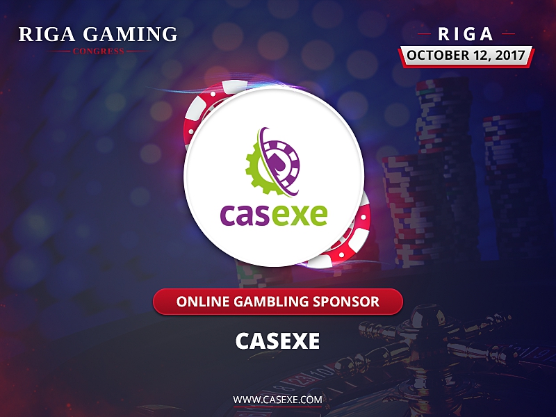 CASEXE became official online gambling sponsor of Riga Gaming Congress 2017
