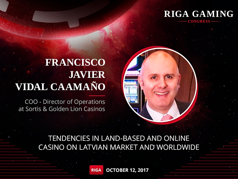 Casino development in Latvia and worldwide. Presentation of Francisco Javier Vidal Caamaño at Riga Gaming Congress