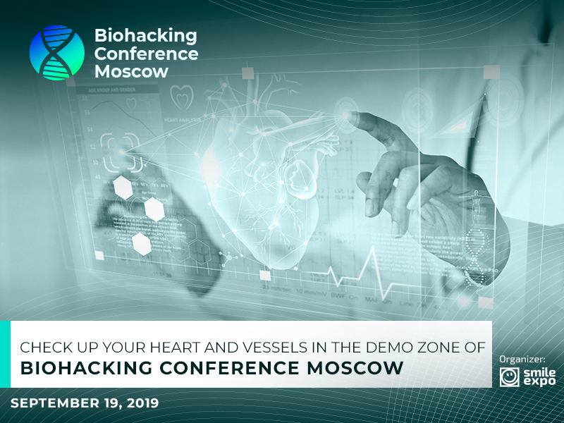 Check Up Your Heart and Vessels in the Demo Zone of Biohacking Conference Moscow