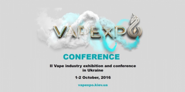 EVERYTHING ABOUT VAPE BUSINESS AT VAPEXPO KIEV CONFERENCE ON OCTOBER 1-2 
