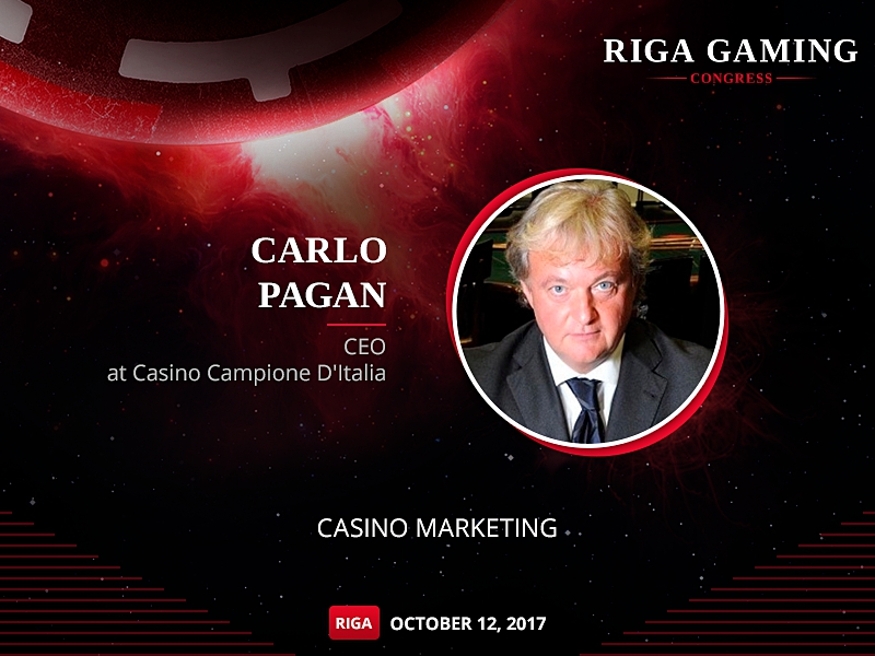 How to choose a marketing strategy in gambling business? Casino Campione D’Italia CEO will speak about it at Riga Gaming Congress 