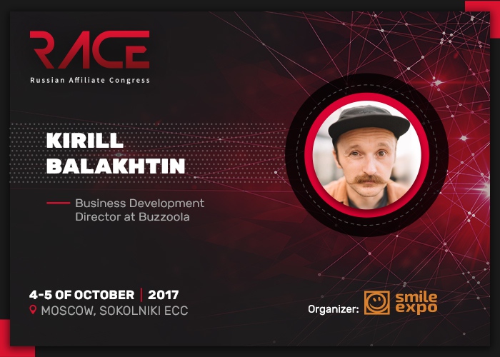 How to launch native advertising accurately and get leads? Workshop by Kirill Balakhtin, native advertising evangelist, at RACE 2017