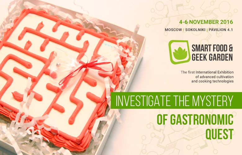 Investigate the mystery of gastronomic quest at Smart Food & Geek Garden