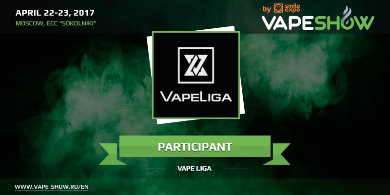 Meet VAPESHOW Moscow participant: VapeLiga!