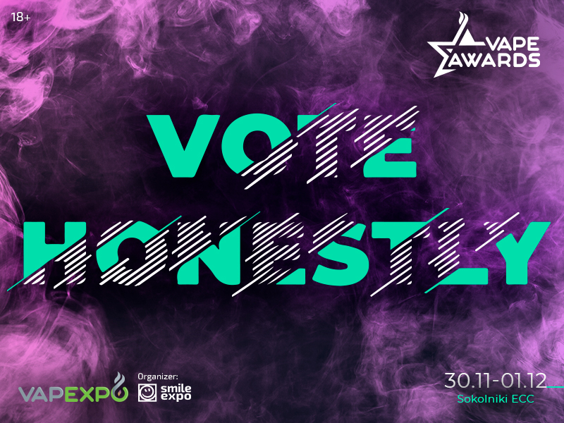 Support the Coolest Nominees of Vape Awards: Vote Responsibly!