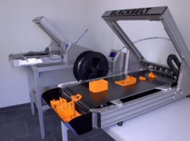 3D-принтер от Blackbelt3D позволит печатать изделия неограниченной длины