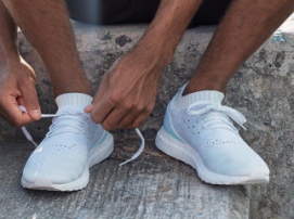 Adidas выпустит кроссовки из вторсырья с 3D-печатными элементами