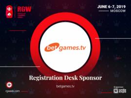 BetGames.TV to Become Registration Desk Sponsor of RGW