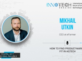 CEO at eFarmer Michael Utkin to become a speaker at Innotech 2017