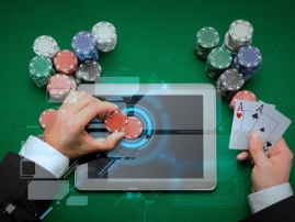 Income from offline gambling business is higher but online figures grow