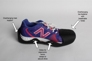 NUVU students use Rhino and 3D printing to create exoskeleton cycling shoe for Triathlons