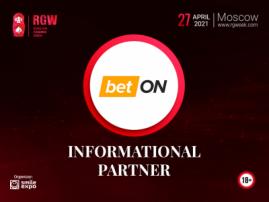 Online Betting Portal BetON To Become a Media Partner of Russian Gaming Week 2021