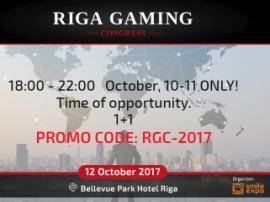 Opportunity time at Riga Gaming Congress!