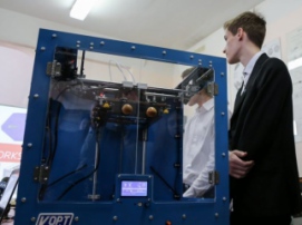 Школьники Киева сами собрали дешёвый 3D-принтер