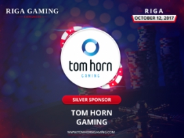 Silver Sponsor is Tom Horn Gaming: popular developer of cross-platform slots