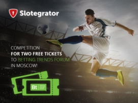 Slotegrator announces a competition for 2 free tickets to Betting Trends Forum in Moscow