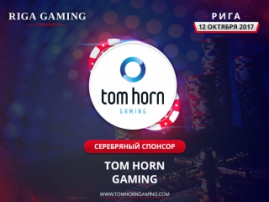 Tom Horn Gaming, Серебряный спонсор конференции — популярный разработчик кроссплатформенных слотов