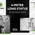 3D Print Expo photo zone to feature famous Girl with an Oar