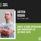 3D printing studio founder to give workshops at 3D Print Expo   
