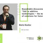 Arkon’s CEO Boris Kozlov to Talk About 3D Printing in Building Activity