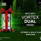 Join us at 3D Print Expo and win a Vortex printer!