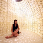 Pavilion made of 3D-printed salt by Emerging Objects