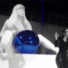 Artistic Duo Deliver Lady Gaga Sculpture Birthing Blue Steel Ball
