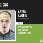 Multiaxial FDM printing and its capabilities: lecture by Artem Avdeev at 3D Print Expo
