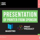 Show Design and PrintProduct to demonstrate new products and hold a prizes-for-all lottery 