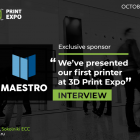 We focus on customers. Interview with the producer of MAESTRO 3D printers    