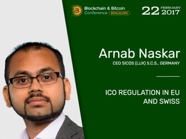 ICO regulation in Switzerland and Europe: review from Arnab Naskar, CEO of SICOS
