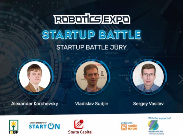 Meet three judges of Startup Battle at Robotics Expo 