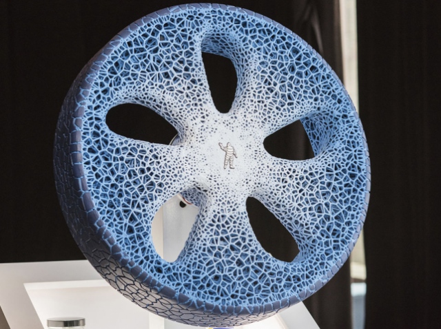 Michelin представила 3D-печатные безвоздушные шины из органических материалов