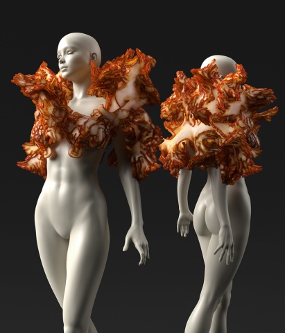 Neri Oxman Creates 3D-Printed ‘Wearable Skins’ for Interplanetary Exploration and Survival