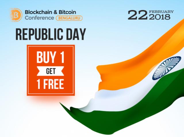 Only on January 26: second ticket to Blockchain & Bitcoin Conference Bengaluru for free