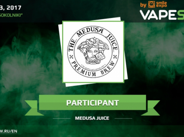 Medusa Juice manufacturers to participate in VAPESHOW Moscow