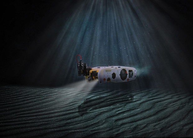 Developers at Saab have created a robot diver for searching and disposal of explosive devices
