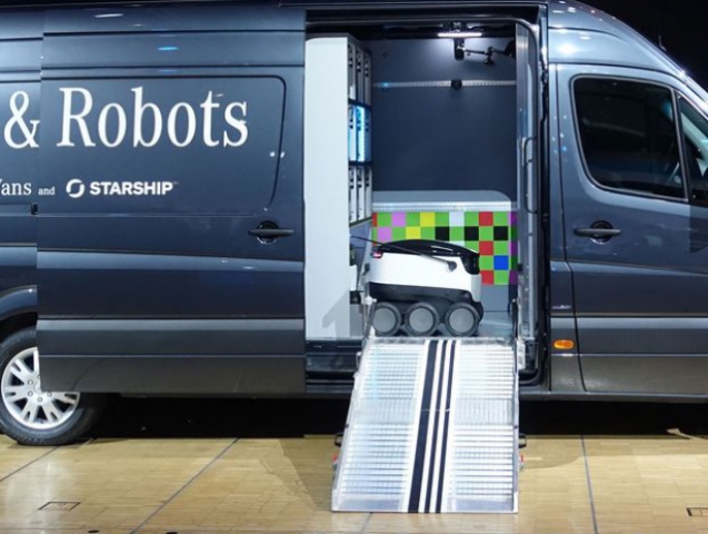 Роботы-курьеры получили личный транспорт