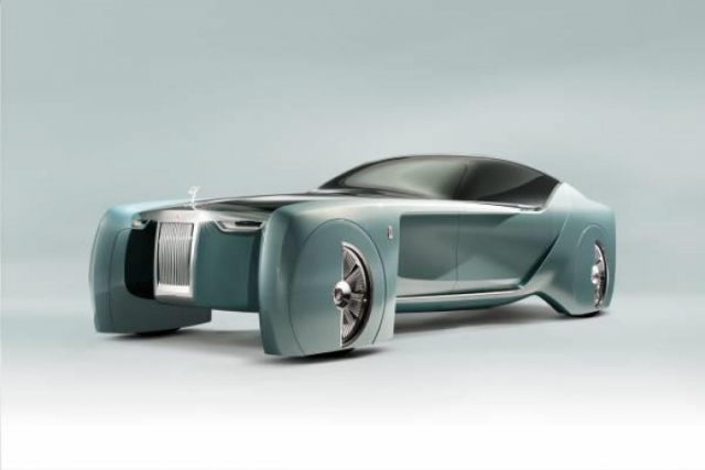 Rolls-Royce представила роскошный концепт-кар будущего, в дизайне которого использовались 3D-печатные элементы