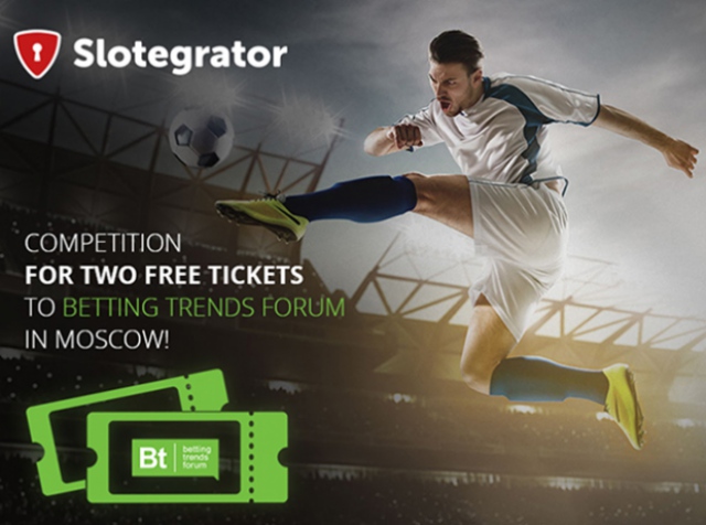 Slotegrator announces a competition for 2 free tickets to Betting Trends Forum in Moscow