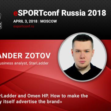 StarLadder Business Analyst Will Discuss Brand Advertising at eSportConf Russia
