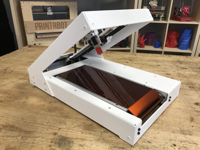 Meet a desktop conveyor belt 3D printer from Printrbot and Polar3D
