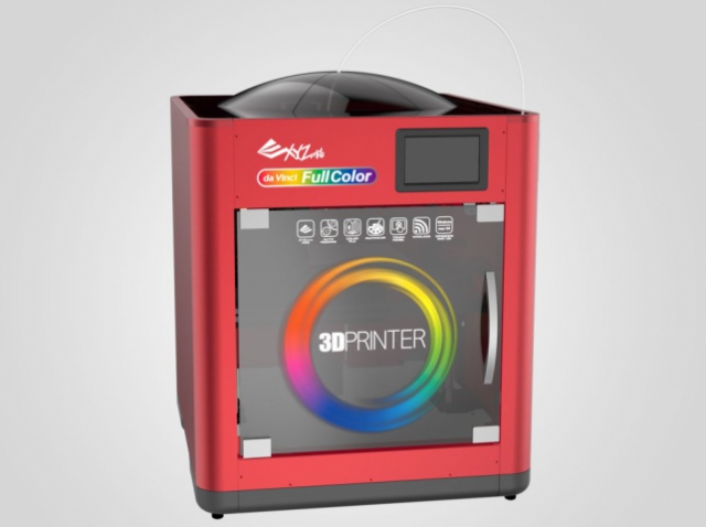 XYZprinting developed an affordable full-color FDM printer