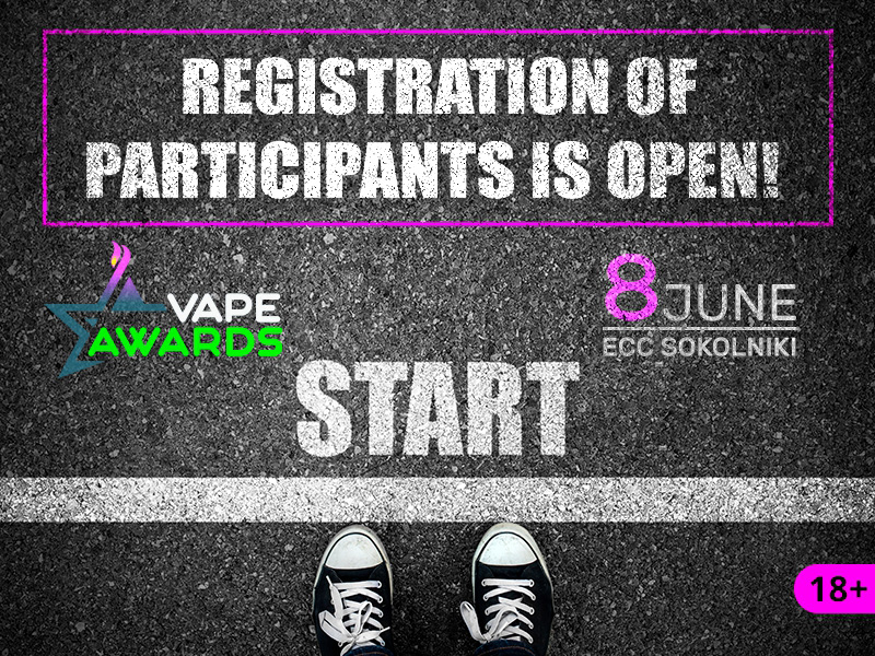 VAPEXPO MOSCOW Awards 2018: apply for participation at the exhibition – be listed among top vape brands